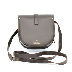 B0 The CAMBRIDGE SATCHEL CO Handmade Leather Saddle Crossbody Bag Shoulder Purse